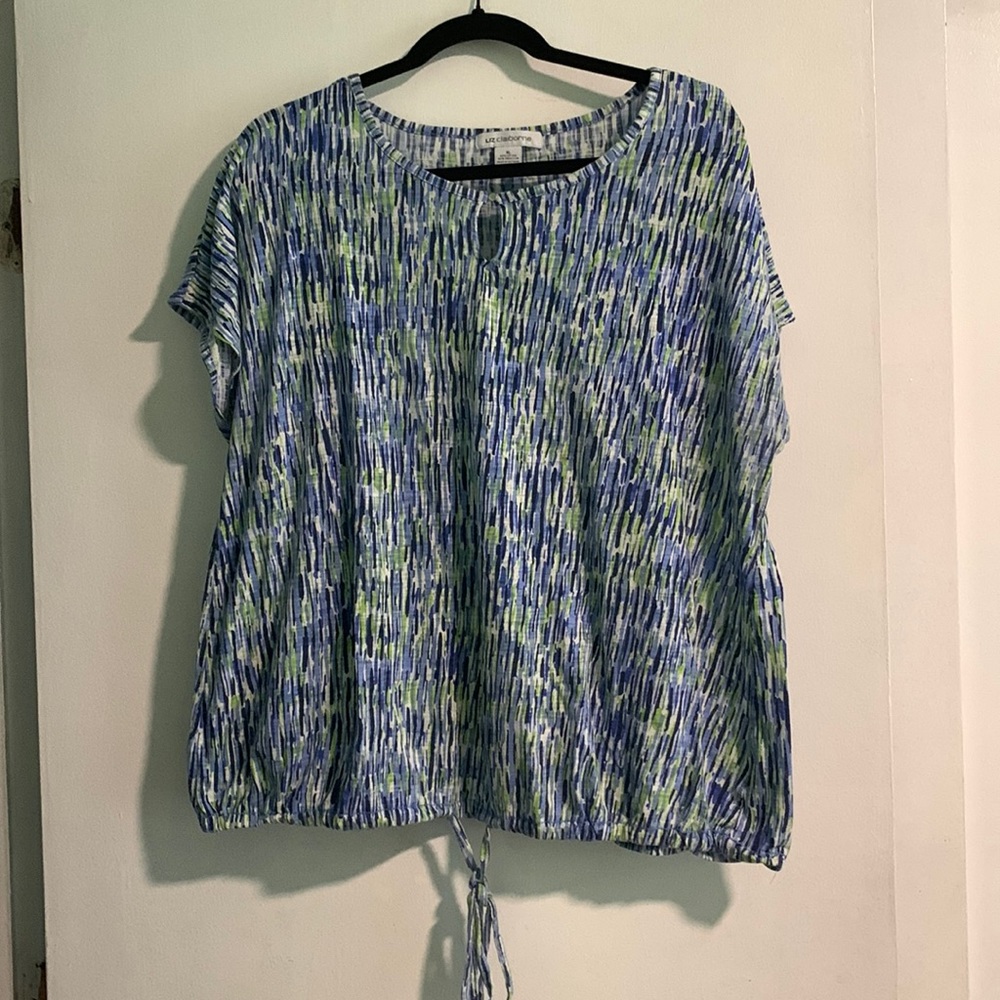 Patterned Tie Top